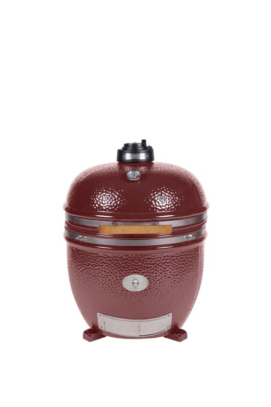 Monolith Grill LeChef Red ohne Gestell und Seitentische MG23RNC - Set