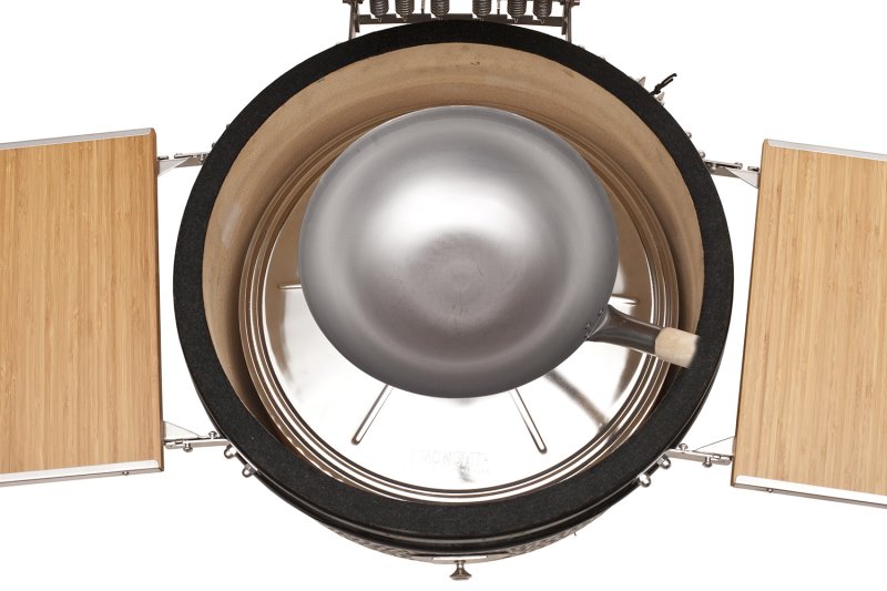 Monolith Wokhalter Edelstahl für LeCHEF / 66er SERIE