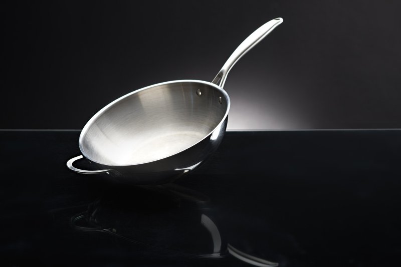 Napoleon Edelstahl Wok / Ø 30 cm