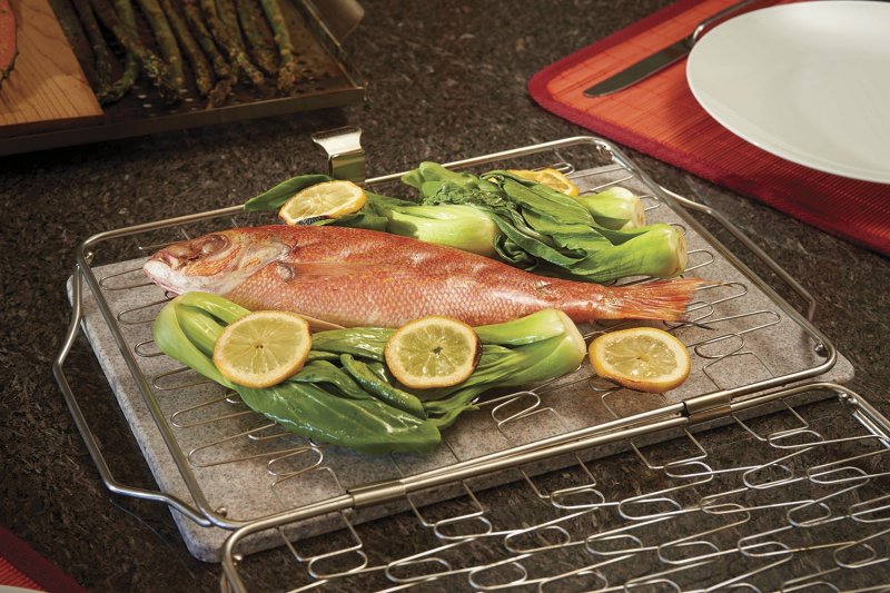 Napoleon Fisch- und Gemüsehalter klappbar, flexibel