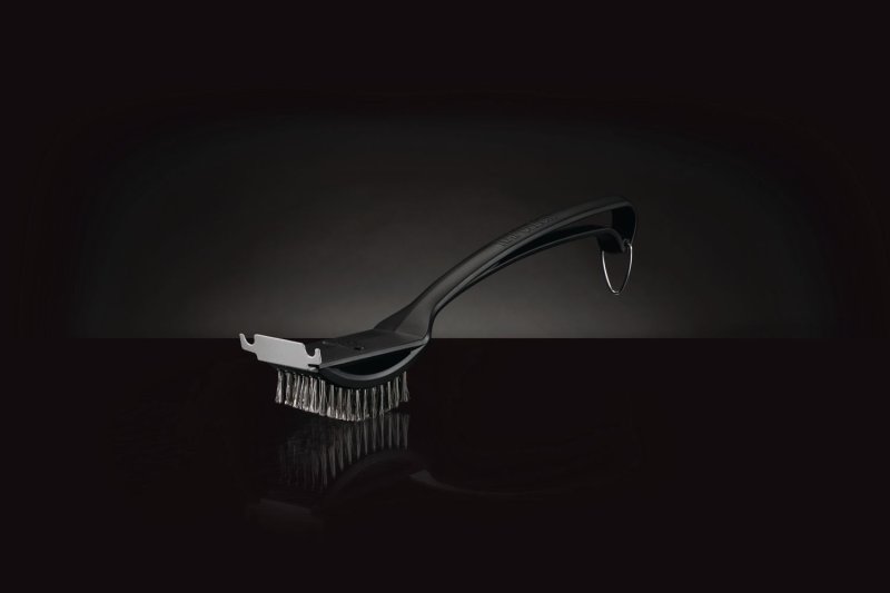 Napoleon Grillbürste mit Edelstahlborsten und Grillschaber