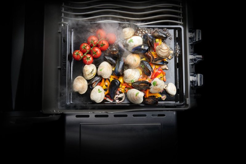 Napoleon Plancha Gusseisen porzellanemailliert, 30 x 45,5 cm - passend ab Rogue 425 (auch XT und SE)