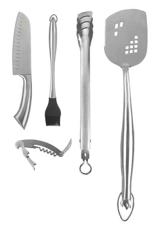 Napoleon PRO 5-teiliges Edelstahl Grillbesteck
