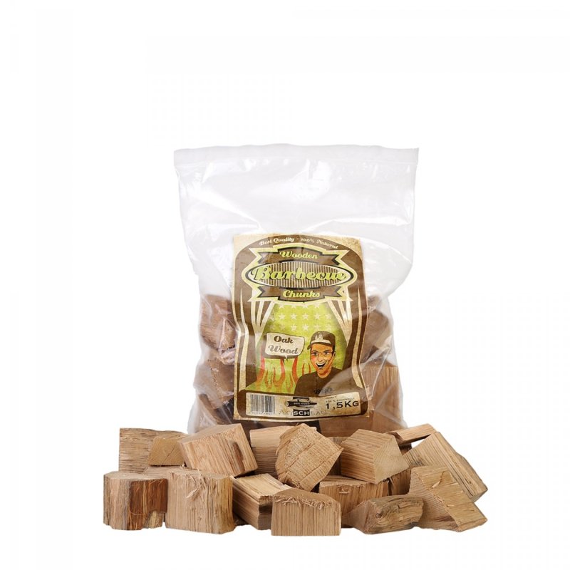 Axtschlag Räucherchunks Oak - Eiche 1,5kg