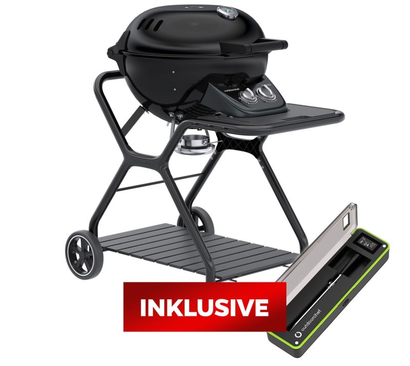Outdoorchef Gas Kugelgrill Ascona 570 G EVO - inkl. Easy Check Thermometer Single