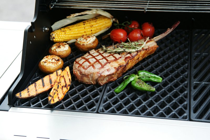 Outdoorchef DGS Gusseisen Grillrost für Dualchef Gasgrills / 2 Stück