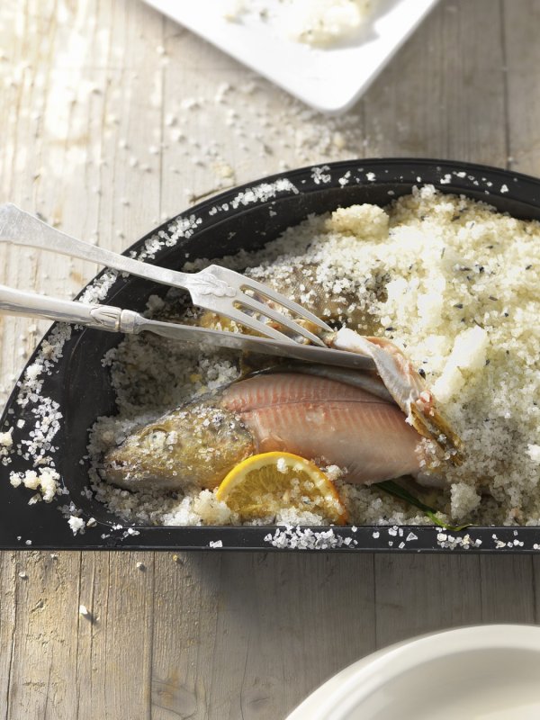 Outdoorchef Gourmet Halbmond Kochset / Grillschalen porzellanemailliert / 2 teilig