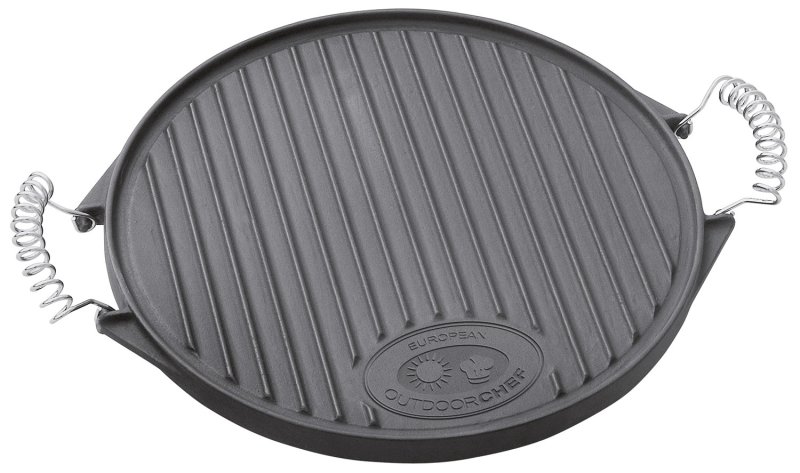 Outdoorchef Gussplatte / Grillplatte rund Ø 39cm