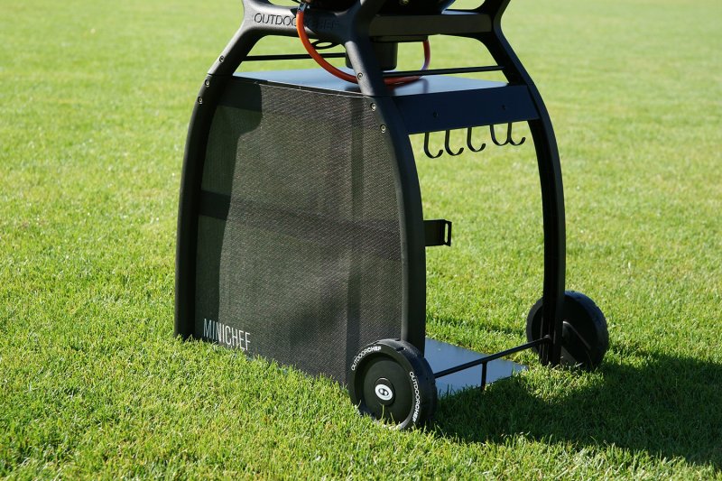 Outdoorchef Minichef 420 G Gas - X-DEAL inkl. Unterwagen und Abdeckhaube