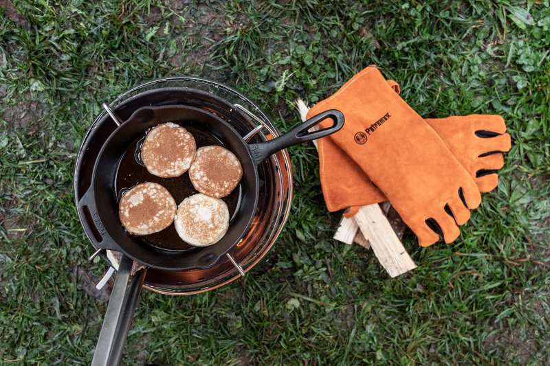 Petromax Feuerpfanne Gusseisen fp25-t mit Stiel