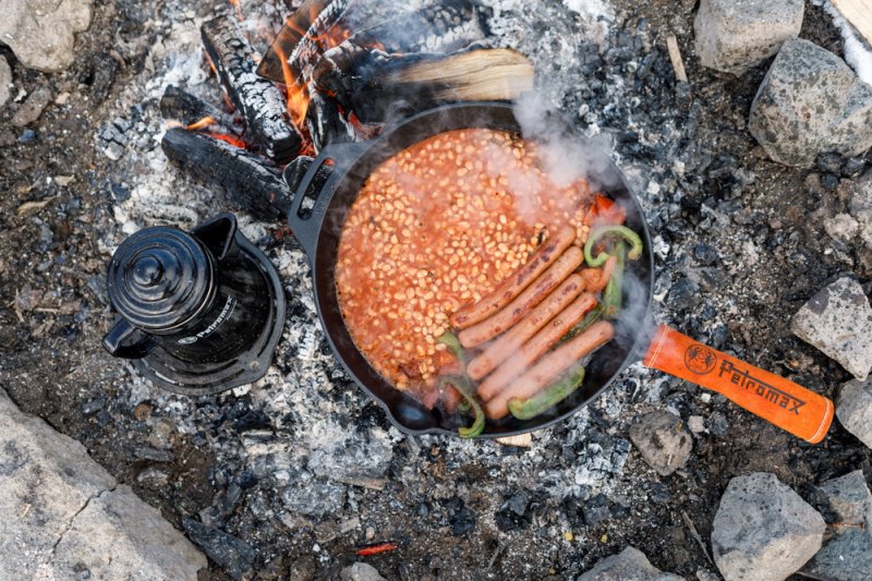 Petromax Feuerpfanne Gusseisen fp35-t mit Stiel