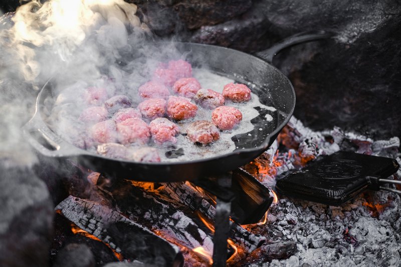 Petromax Feuerpfanne Gusseisen fp40-t mit Stiel