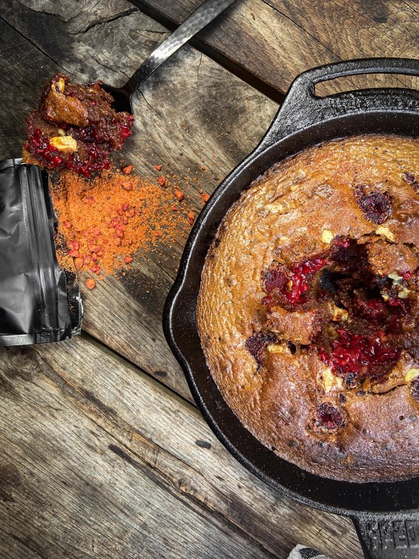 Petromax Feuerpfanne Gusseisen fp20-t mit Stiel