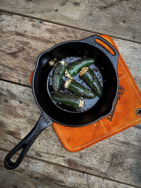 Petromax Feuerpfanne Gusseisen fp20-t mit Stiel