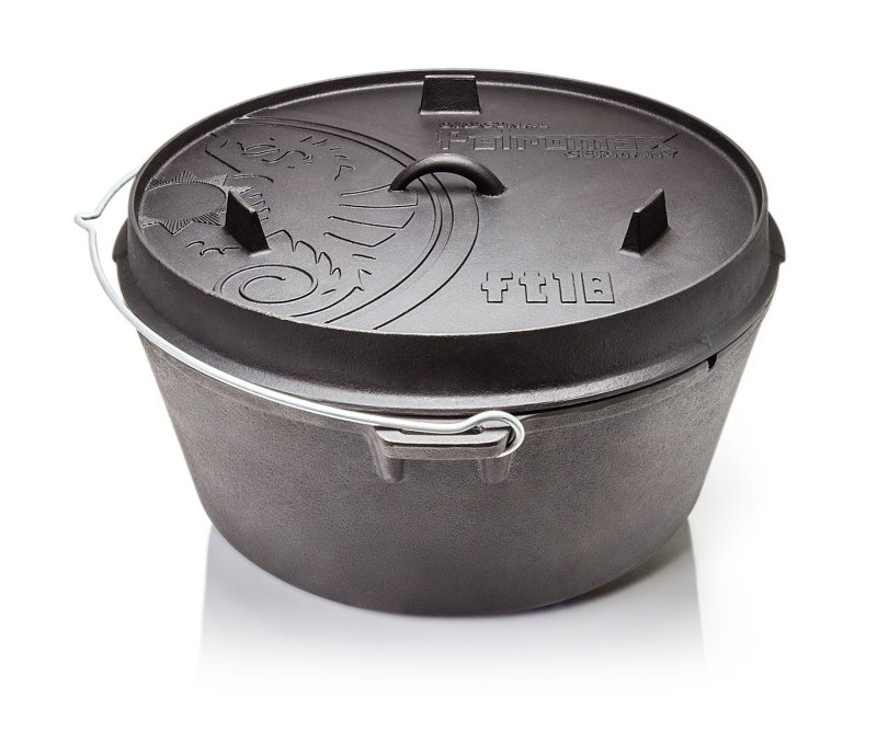 Petromax Dutch Oven ft18-t - ohne Füsse, 16,1 L