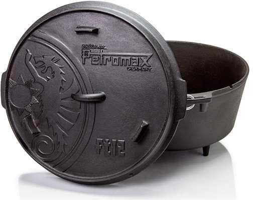 Petromax Dutch Oven ft12 - mit Füssen, 10,8 L