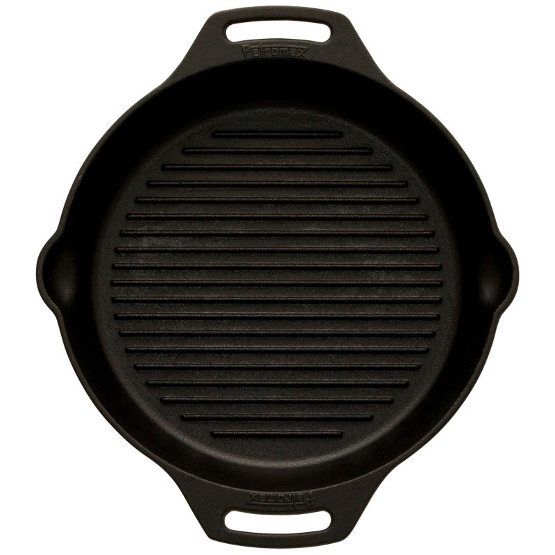 Petromax Grillpfanne Gusseisen gp30h mit zwei Henkeln