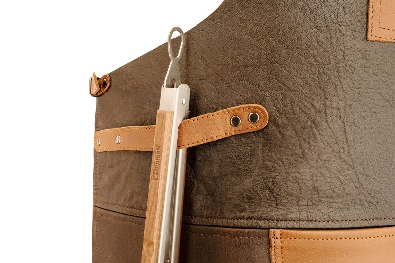 Petromax Büffelleder Grillschürze mit gekreuztem Rückenband