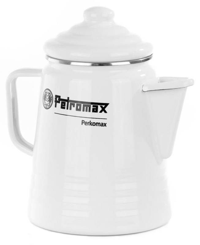 Petromax Tee- und Kaffee-Perkolator / weiß emailliert (1,3 Liter)