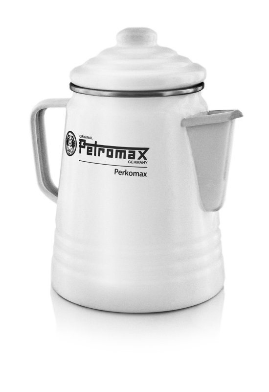 Petromax Tee- und Kaffee-Perkolator / weiß emailliert (1,3 Liter)