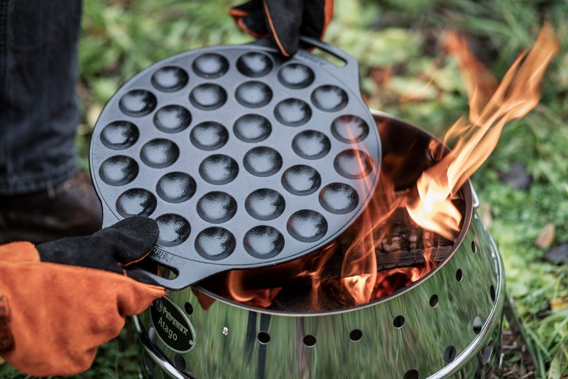 Petromax Poffertjespfanne aus Gusseisen
