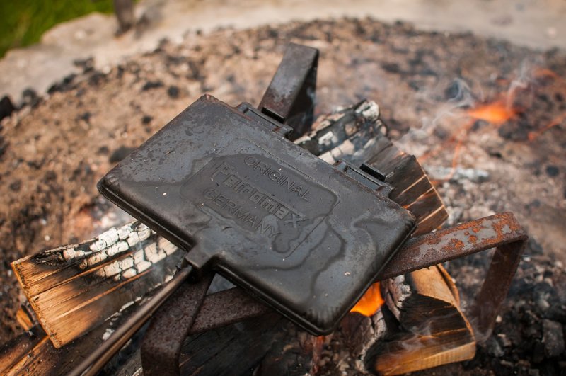 Petromax Waffeleisen lang