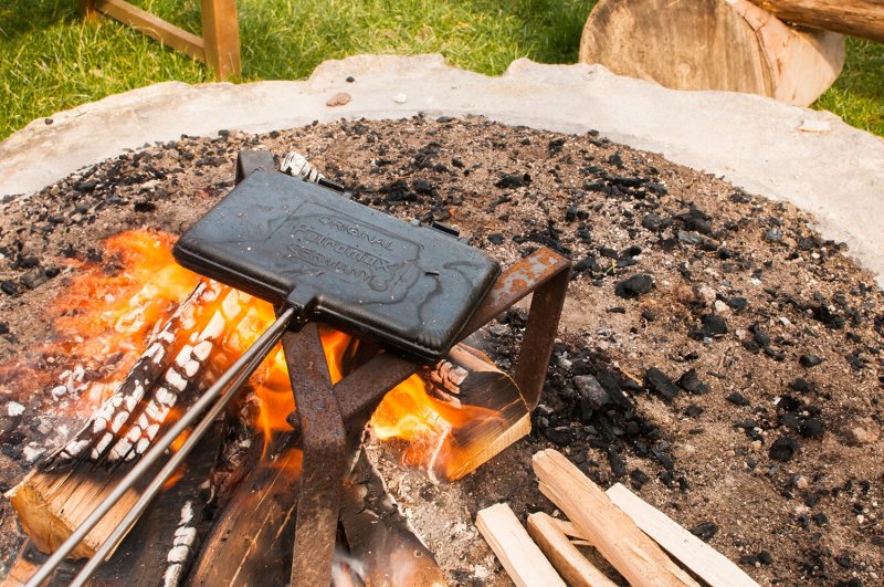 Petromax Waffeleisen lang