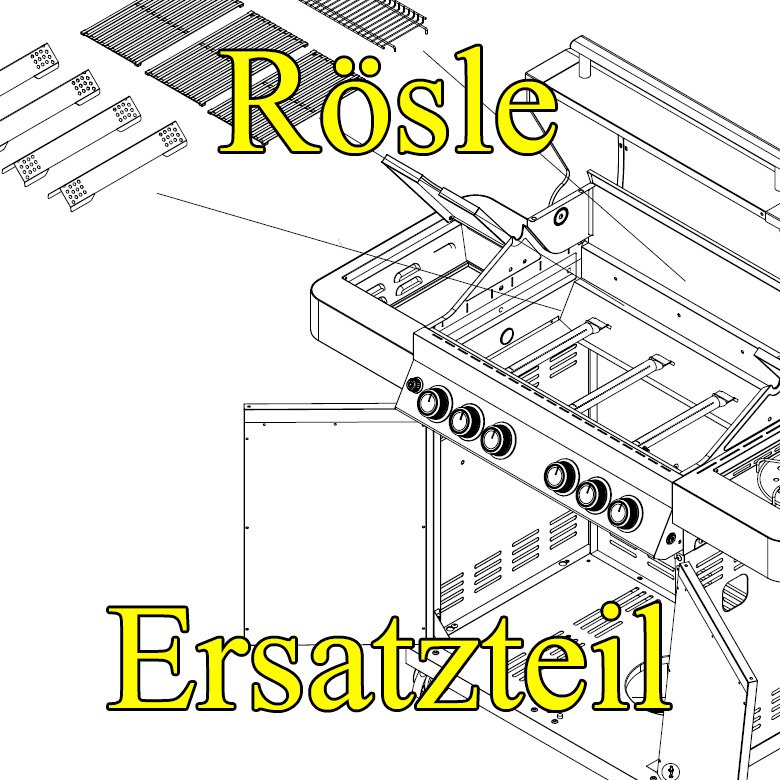 Rösle Ersatzteil: Zündmodul Primezone / Heckbrenner - Magnum PRO G3 / G4