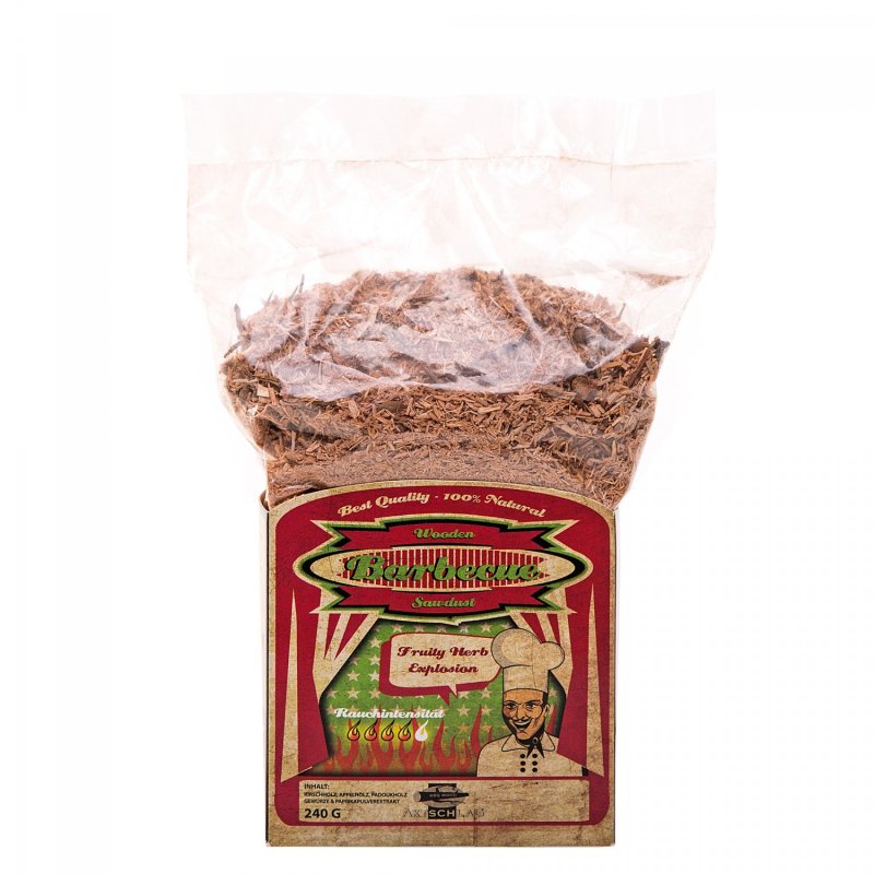 Auslaufartikel - Axtschlag Räuchermehl Fruity Herb Explosion 240 g