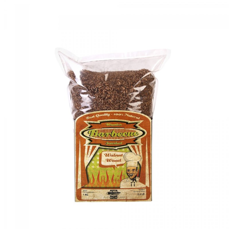 Axtschlag Räuchermehl (Saw Dust) Walnut – Walnuss 1kg