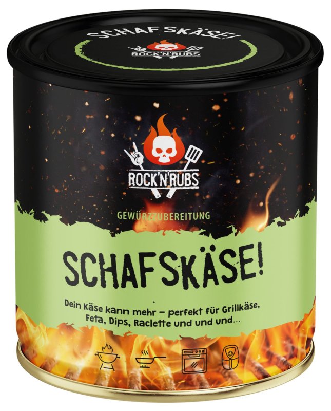 Rock'n Rubs - Schafskäse BBQ Rub - 170 g Dose