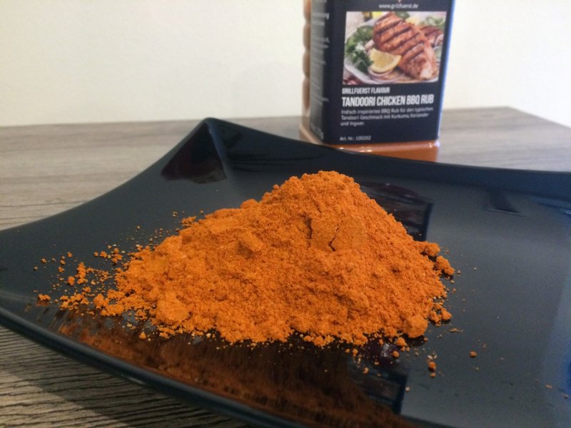 Grillfürst Tandoori Chicken BBQ Rub im 240g Streuer