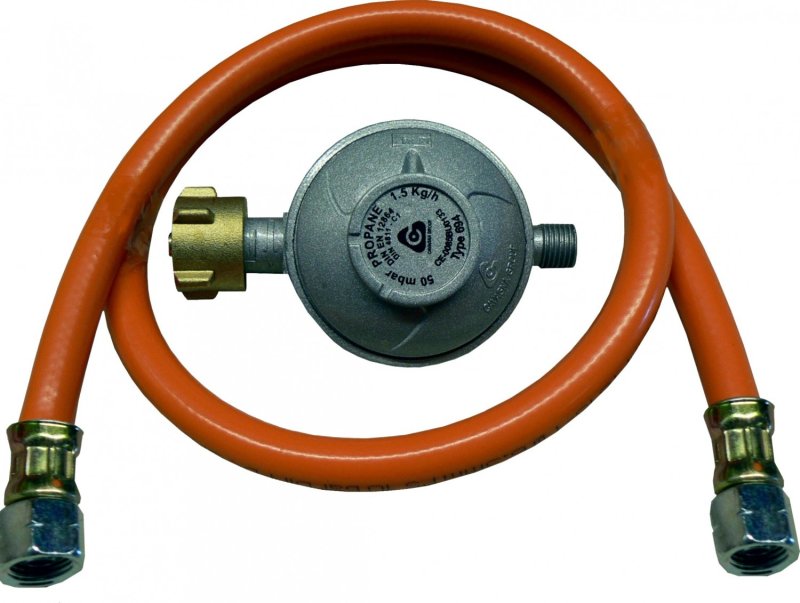TGO Anschlußgarnitur Standard, Flasche, 1/4“L, 50mbar