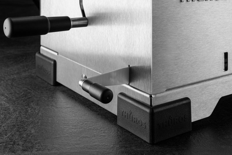 Thüros PRO1 - modularer Holzkohle Tischgrill mit Edelstahlrost