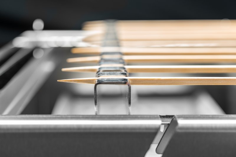 Thüros PRO1 - Teriyaki Spießaufsatz mit 150 Bambusspießen