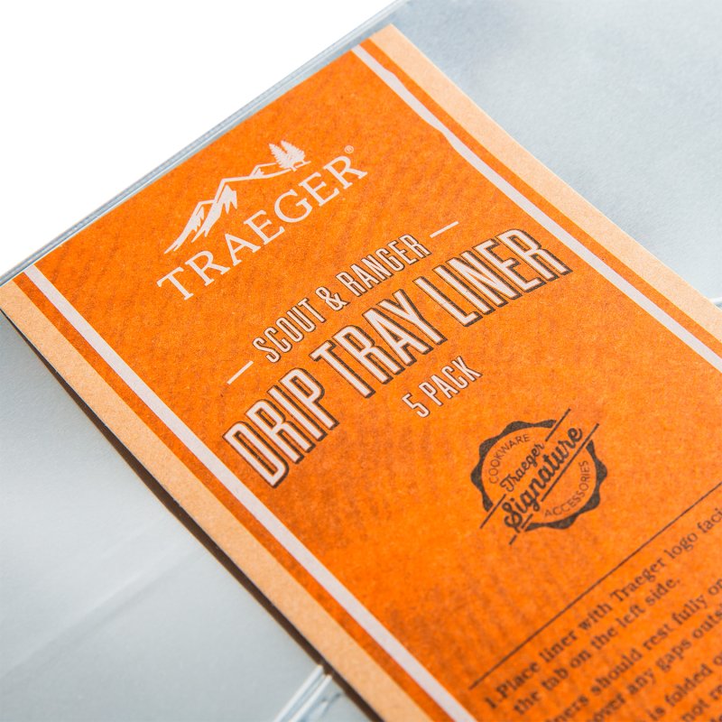 Traeger Aluminium Schutzfolie für Ranger Pelletgrill - 5er Pack