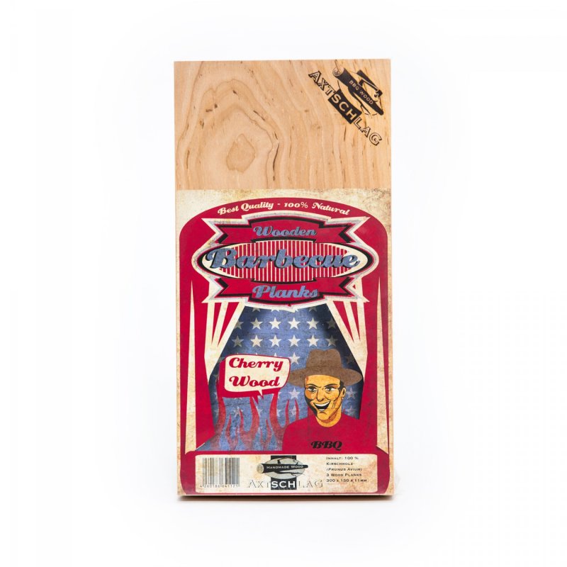 Axtschlag Räucherbretter (Wood Planks) Kirsche 3er Pack 30 x 15cm