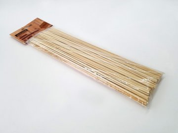 Holzspieße 30cm aus Bambusholz, 100 Stück