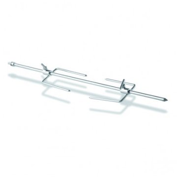 Thüros Drehspieß mit 2 Fleischklammern für T1, T2, Thüros 1, Tischgrill, Minicater