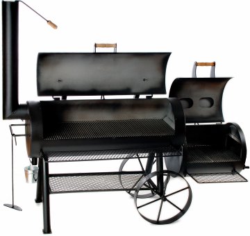 JOE´s Barbeque Smoker JOE´s 20&quot; Championship Longhorn, lange Version mit Kontergewicht