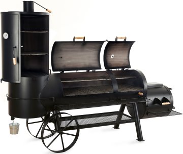 JOE´s Barbeque Smoker JOE´s 24&quot; Extended Catering Smoker, mit senkrechter Räucherkammer und Kontergewichten