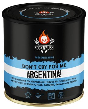 Rock'n Rubs - Don't cry for me Argentina - BBQ Rub 100 g Dose