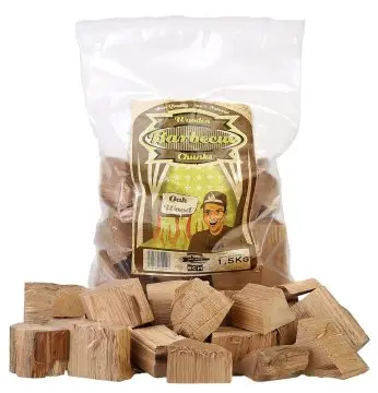 Axtschlag Räucherchunks Eiche / Woodchunks Oak - 1,5 kg