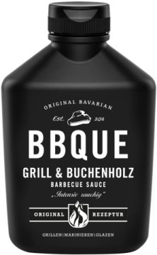 BBQUE - Grill &amp; Buchenholz - 400 ml