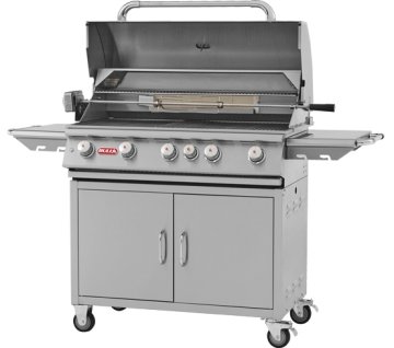 BULL Brahma - Gasgrill mit Infrarot Backburner und Rotisserie