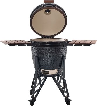 The Bastard Keramikgrill Classic Large - Complete - schwarz glänzend - Modell 2025