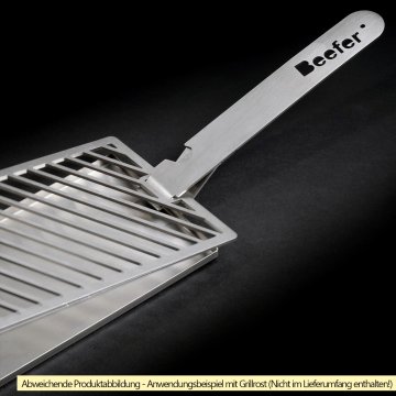 Beefer Grillrostgriff mit Abtropfschale One / Twin Pro / E-Beefer