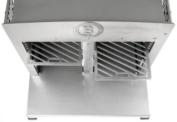 Beefer Twin PRO Gasgrill - 800 Grad Oberhitzegrill mit Zwischenwand