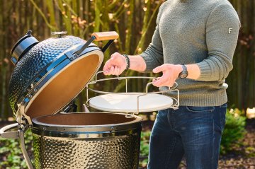 Big Green Egg Dual Zone Deflector Kit - Large