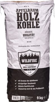 Wildfire Holzkohle 9 kg - Apfelbaum
